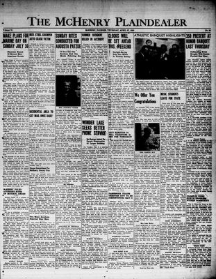 McHenry Plaindealer (McHenry, IL), 27 Apr 1950