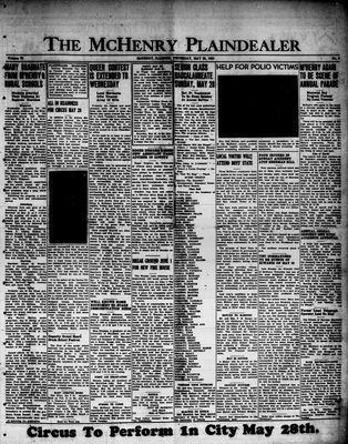 McHenry Plaindealer (McHenry, IL), 25 May 1950