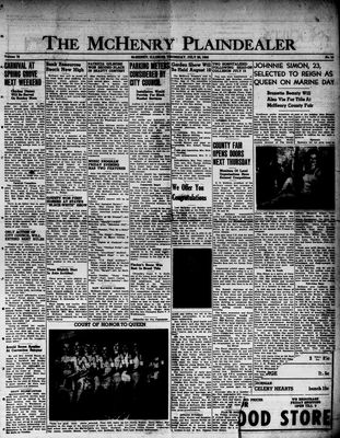 McHenry Plaindealer (McHenry, IL), 20 Jul 1950