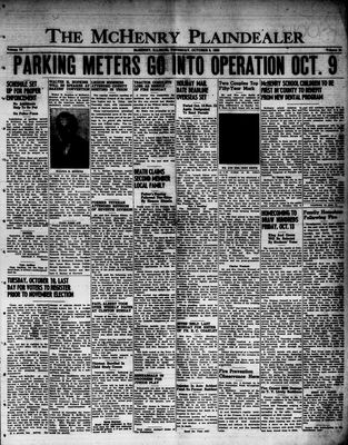 McHenry Plaindealer (McHenry, IL), 5 Oct 1950