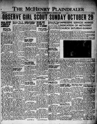 McHenry Plaindealer (McHenry, IL), 26 Oct 1950