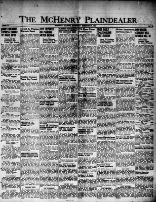 McHenry Plaindealer (McHenry, IL), 7 Dec 1950