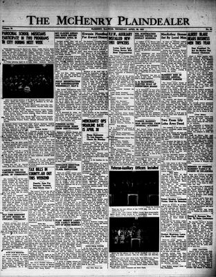 McHenry Plaindealer (McHenry, IL), 26 Apr 1951