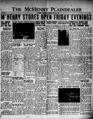 McHenry Plaindealer (McHenry, IL), 17 May 1951