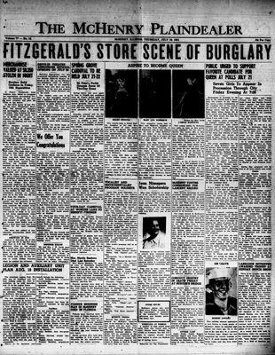 McHenry Plaindealer (McHenry, IL), 19 Jul 1951