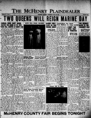 McHenry Plaindealer (McHenry, IL), 26 Jul 1951