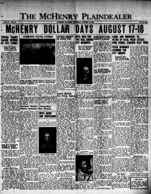 McHenry Plaindealer (McHenry, IL), 16 Aug 1951