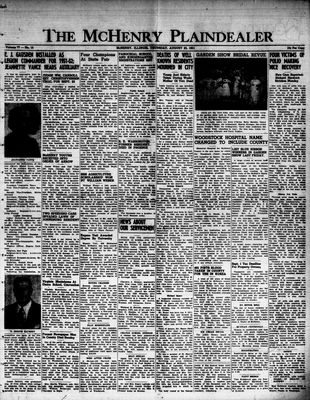 McHenry Plaindealer (McHenry, IL), 23 Aug 1951