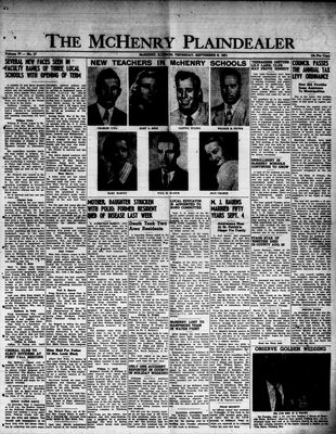 McHenry Plaindealer (McHenry, IL), 6 Sep 1951