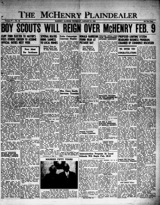 McHenry Plaindealer (McHenry, IL), 31 Jan 1952