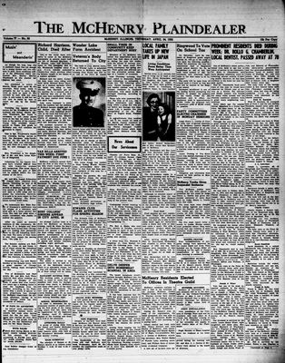 McHenry Plaindealer (McHenry, IL), 24 Apr 1952