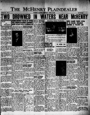 McHenry Plaindealer (McHenry, IL), 12 Jun 1952