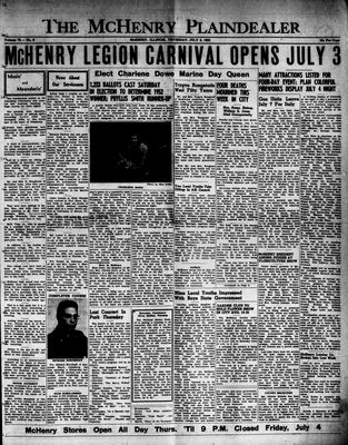 McHenry Plaindealer (McHenry, IL), 3 Jul 1952