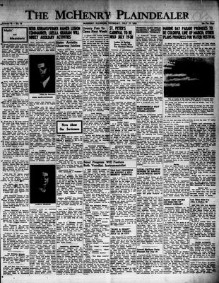 McHenry Plaindealer (McHenry, IL), 17 Jul 1952