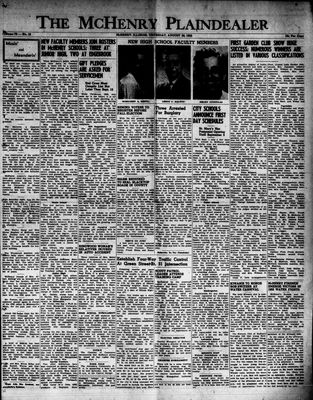 McHenry Plaindealer (McHenry, IL), 28 Aug 1952