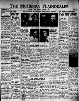 McHenry Plaindealer (McHenry, IL), 4 Sep 1952