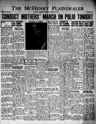 McHenry Plaindealer (McHenry, IL), 29 Jan 1953