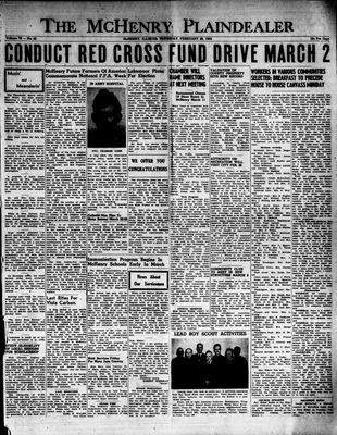 McHenry Plaindealer (McHenry, IL), 26 Feb 1953