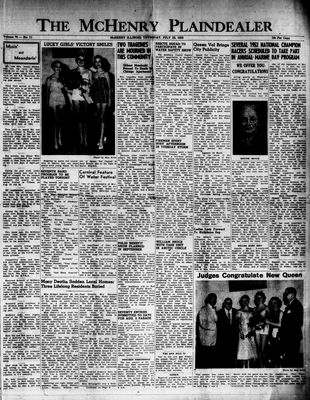 McHenry Plaindealer (McHenry, IL), 23 Jul 1953