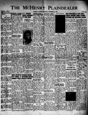 McHenry Plaindealer (McHenry, IL), 24 Sep 1953