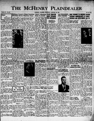 McHenry Plaindealer (McHenry, IL), 28 Jan 1954