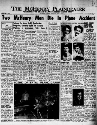 McHenry Plaindealer (McHenry, IL), 3 Jun 1954