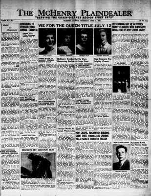 McHenry Plaindealer (McHenry, IL), 24 Jun 1954