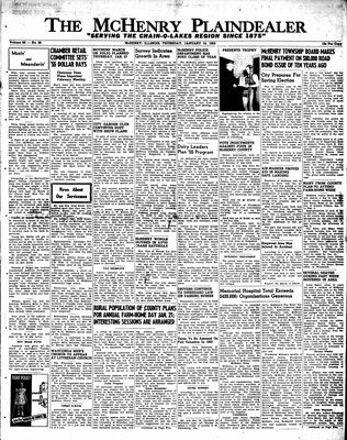 McHenry Plaindealer (McHenry, IL), 13 Jan 1955