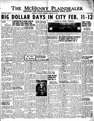 McHenry Plaindealer (McHenry, IL), 10 Feb 1955