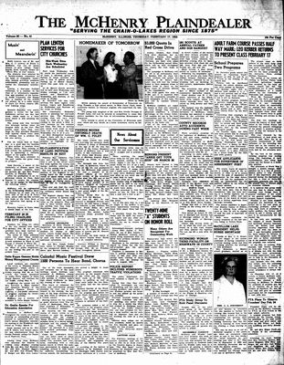 McHenry Plaindealer (McHenry, IL), 17 Feb 1955