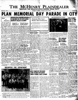 McHenry Plaindealer (McHenry, IL), 26 May 1955