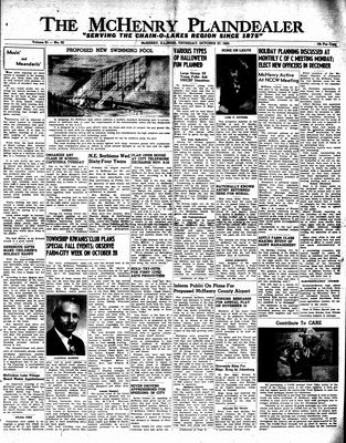 McHenry Plaindealer (McHenry, IL), 27 Oct 1955