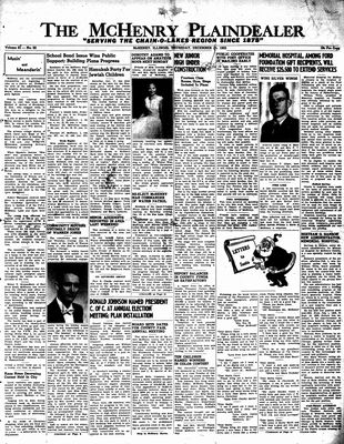 McHenry Plaindealer (McHenry, IL), 15 Dec 1955