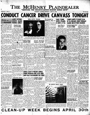 McHenry Plaindealer (McHenry, IL), 26 Apr 1956