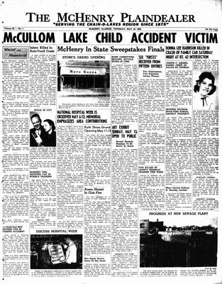 McHenry Plaindealer (McHenry, IL), 10 May 1956