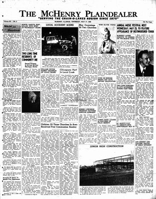 McHenry Plaindealer (McHenry, IL), 17 May 1956