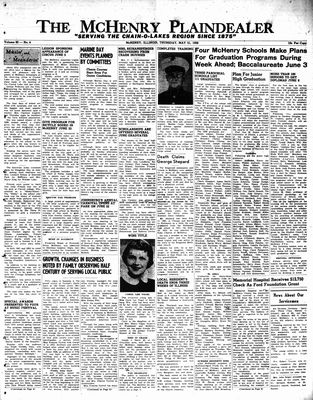 McHenry Plaindealer (McHenry, IL), 31 May 1956