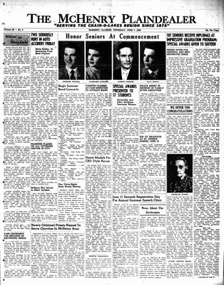 McHenry Plaindealer (McHenry, IL), 7 Jun 1956