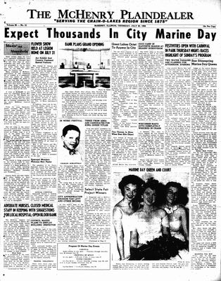 McHenry Plaindealer (McHenry, IL), 26 Jul 1956