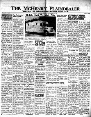 McHenry Plaindealer (McHenry, IL), 27 Sep 1956