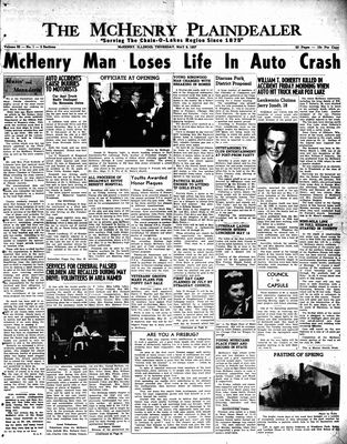 McHenry Plaindealer (McHenry, IL), 9 May 1957