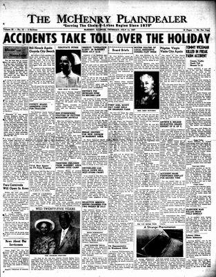 McHenry Plaindealer (McHenry, IL), 11 Jul 1957