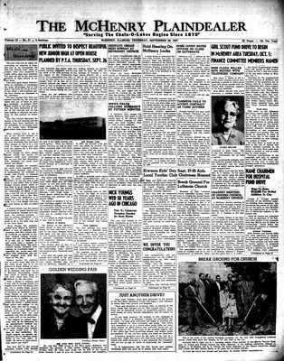 McHenry Plaindealer (McHenry, IL), 26 Sep 1957