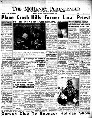 McHenry Plaindealer (McHenry, IL), 31 Oct 1957