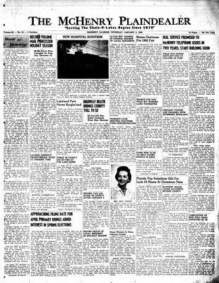 McHenry Plaindealer (McHenry, IL), 2 Jan 1958