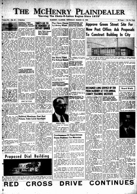 McHenry Plaindealer (McHenry, IL), 13 Mar 1958