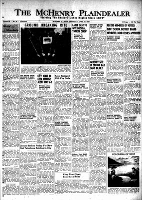 McHenry Plaindealer (McHenry, IL), 17 Apr 1958