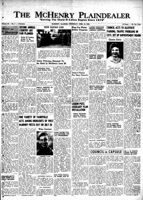 McHenry Plaindealer (McHenry, IL), 19 Jun 1958