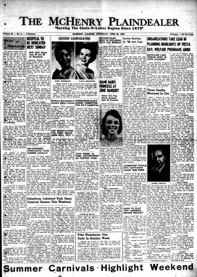 McHenry Plaindealer (McHenry, IL), 26 Jun 1958