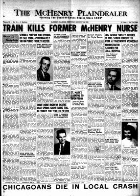 McHenry Plaindealer (McHenry, IL), 14 Aug 1958